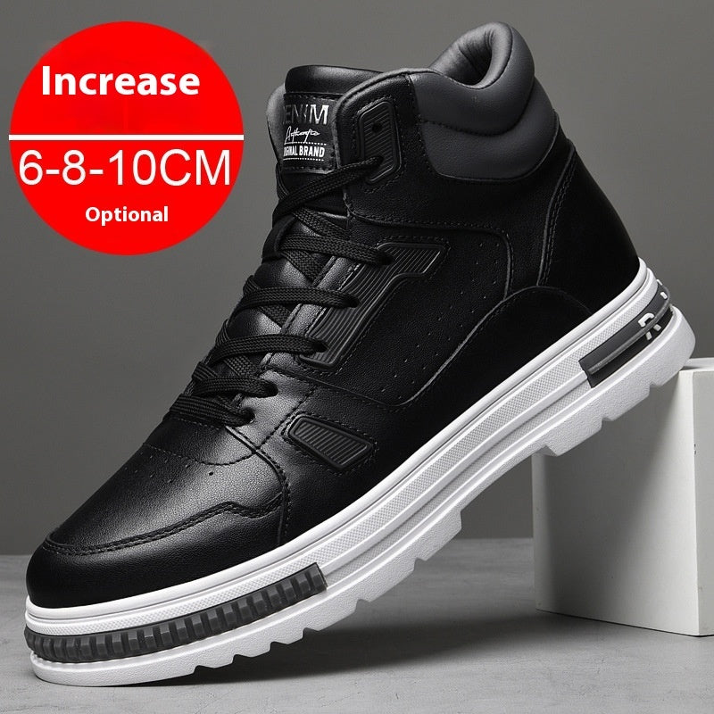 Danny – Modische Herren Martin Boots mit erhöhter Sohle für den Winter