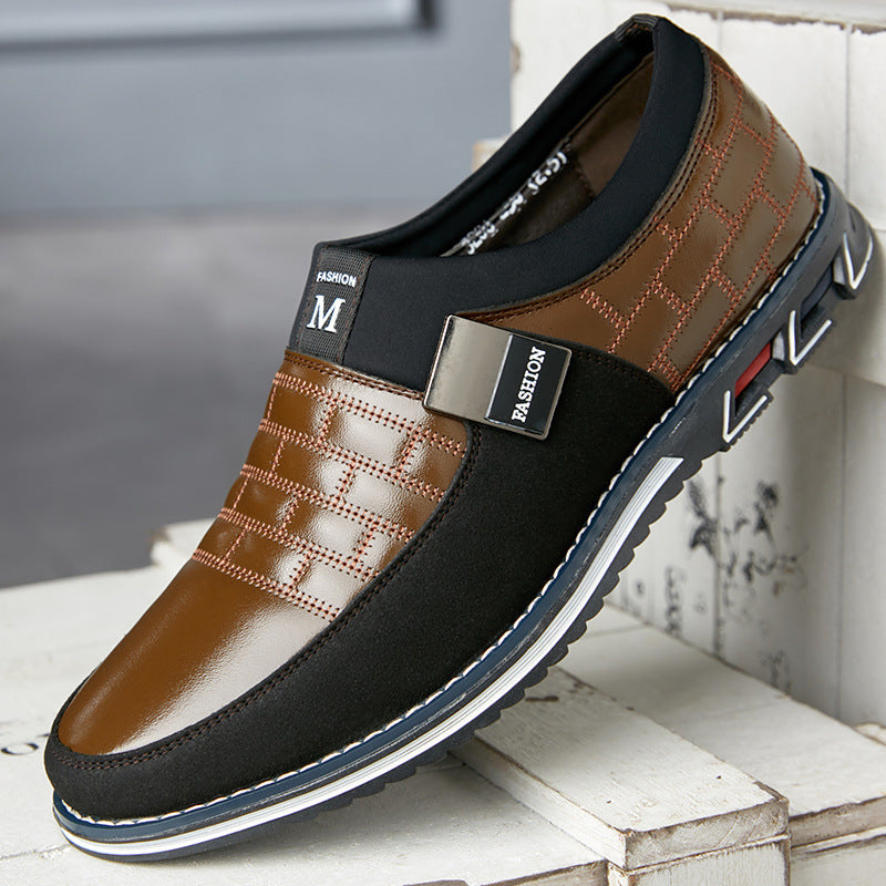 James – Große Herren Freizeitschuhe aus veganem Leder