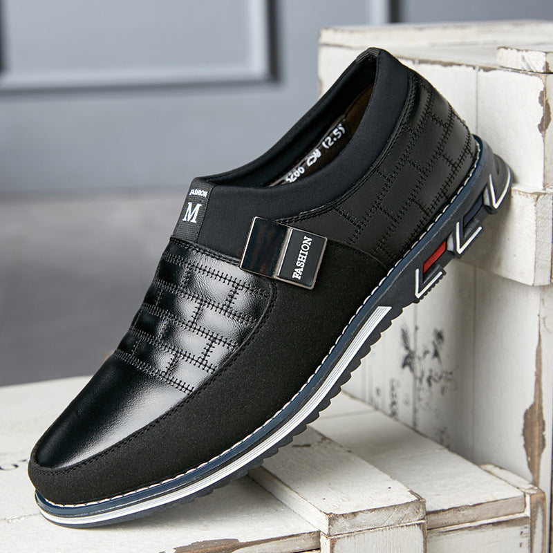 James – Große Herren Freizeitschuhe aus veganem Leder