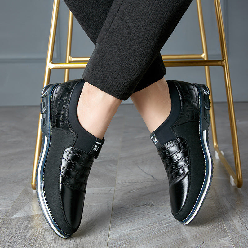 James – Große Herren Freizeitschuhe aus veganem Leder