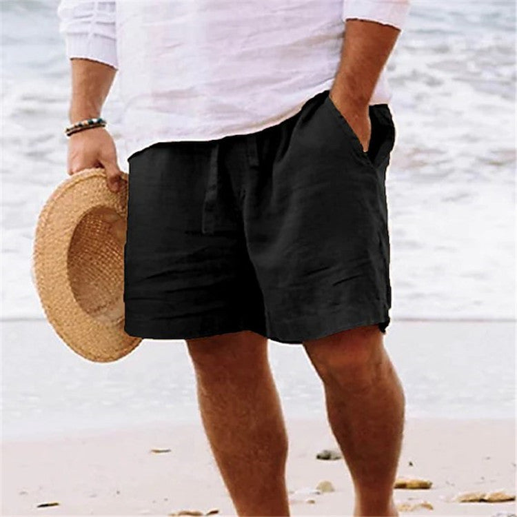 ENGEL Herren Shorts in Reiner Farbe und Atmungsaktivem Komfort