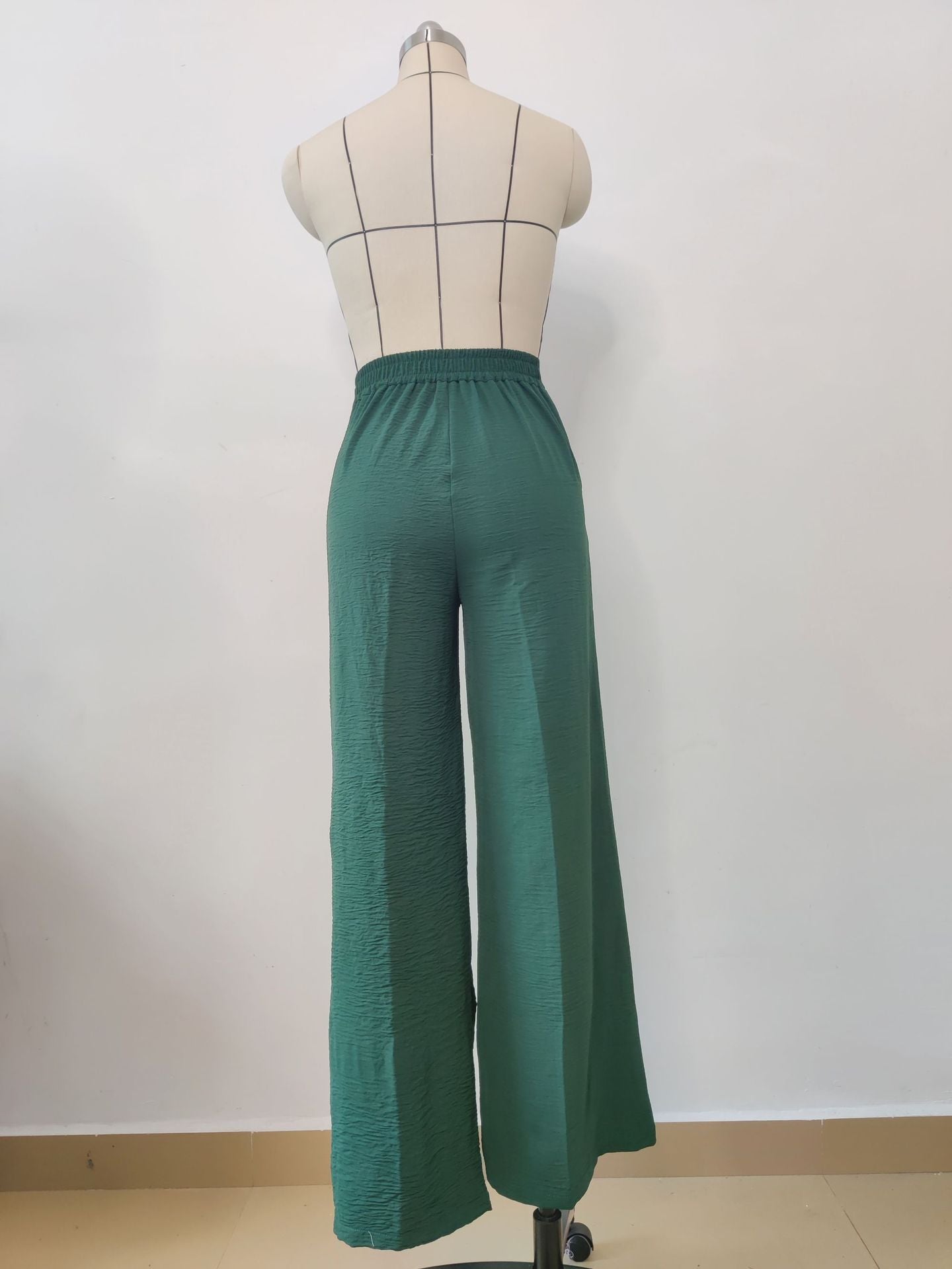 Denis – Legere Weitbeinige Pluderhose mit Falten
