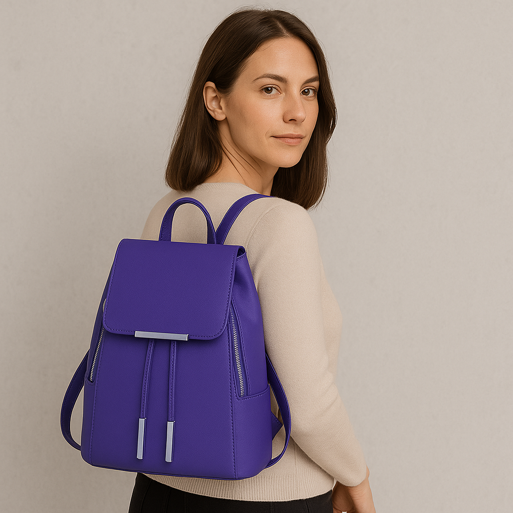 Damen Rucksack aus Kunstleder | Elegant & Praktisch