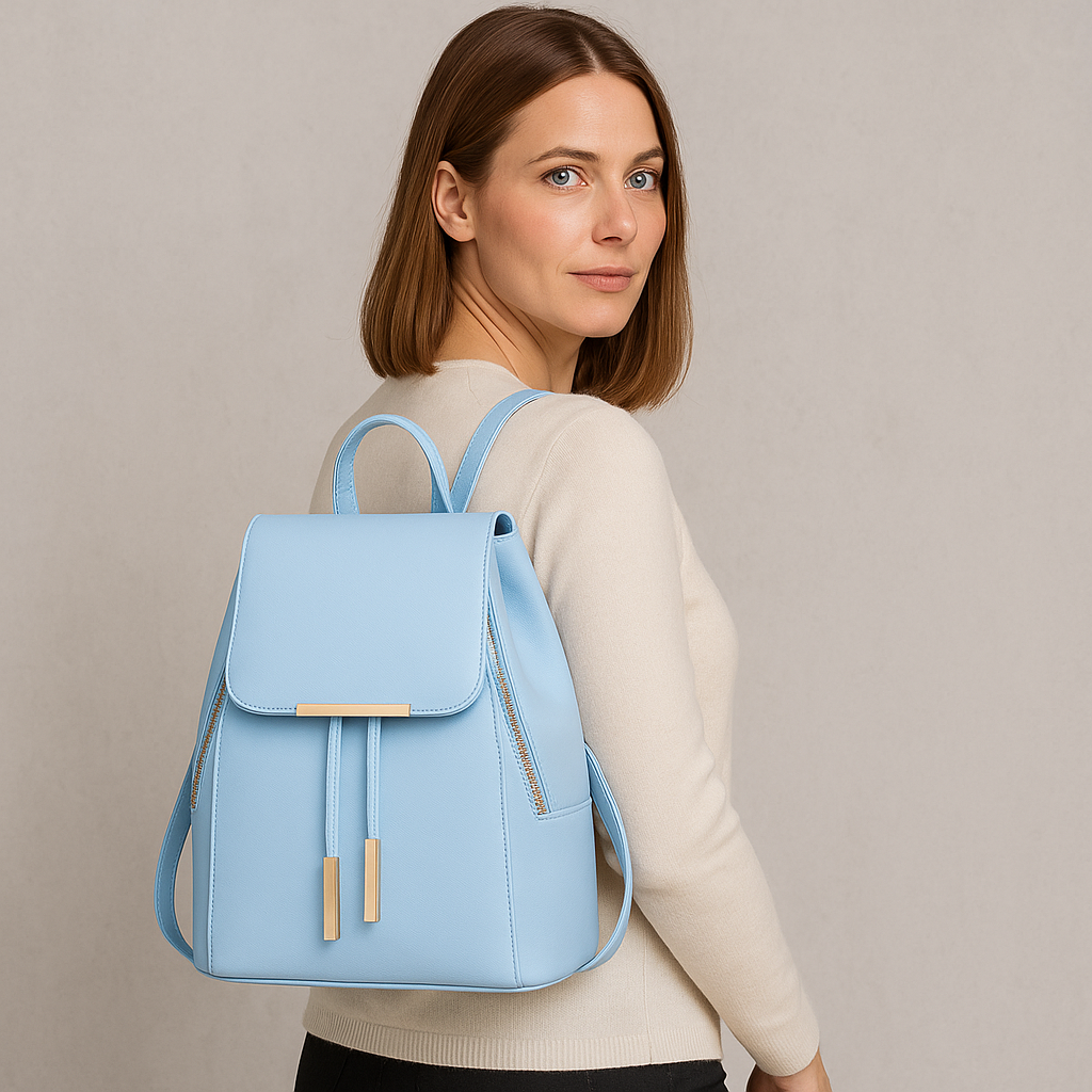 Damen Rucksack aus Kunstleder | Elegant & Praktisch