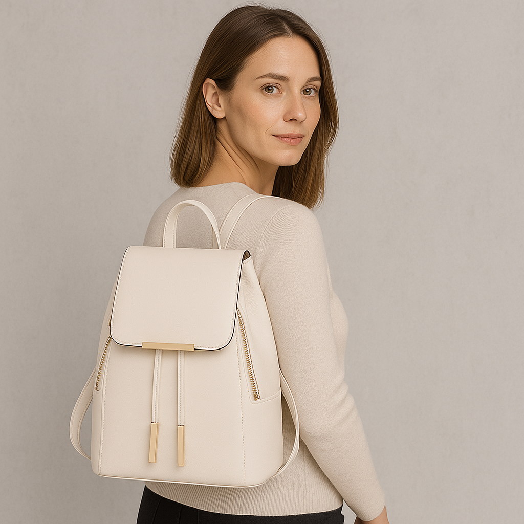Damen Rucksack aus Kunstleder | Elegant & Praktisch
