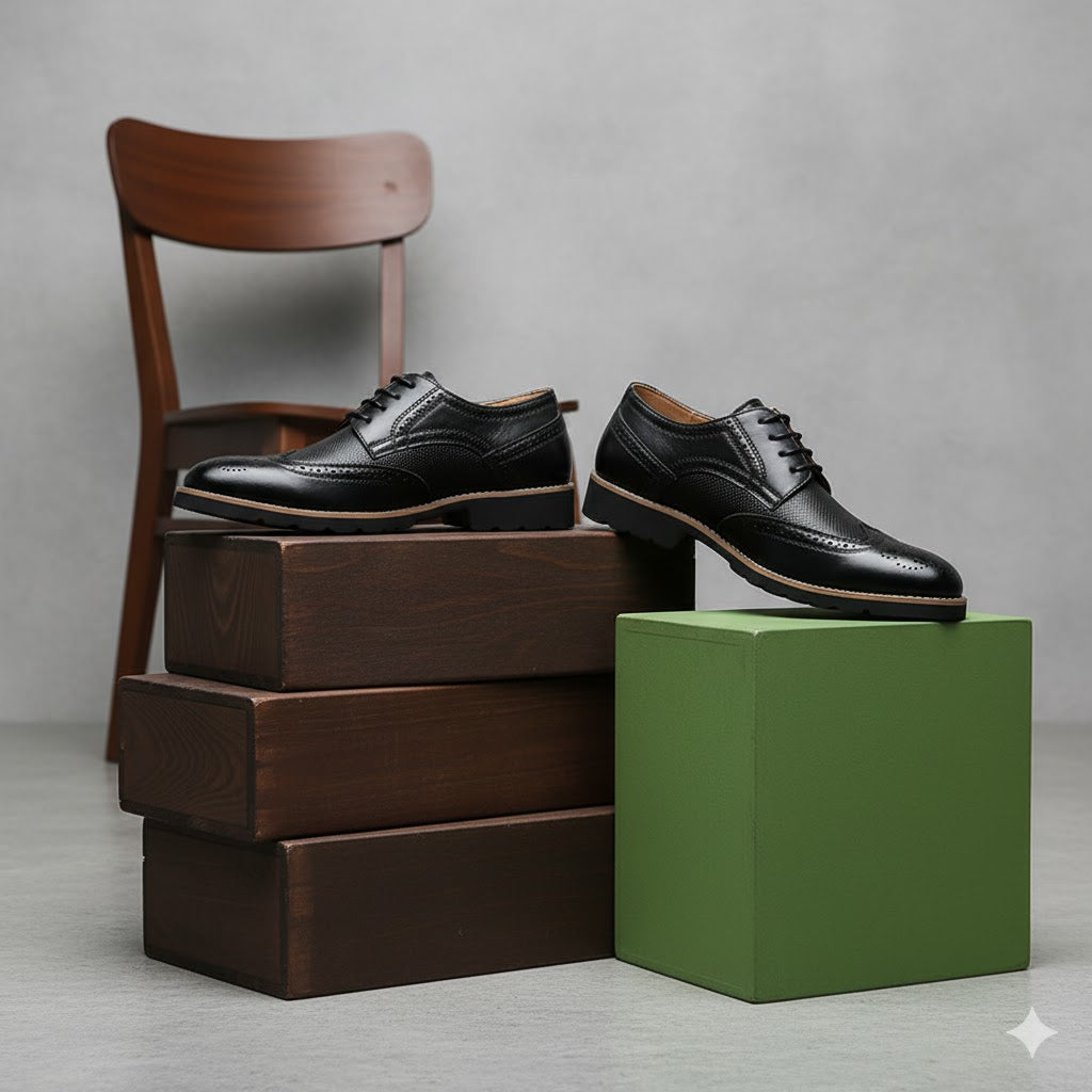 Herren Pumps Elegant | Veganes Leder & Bequemer Sitz