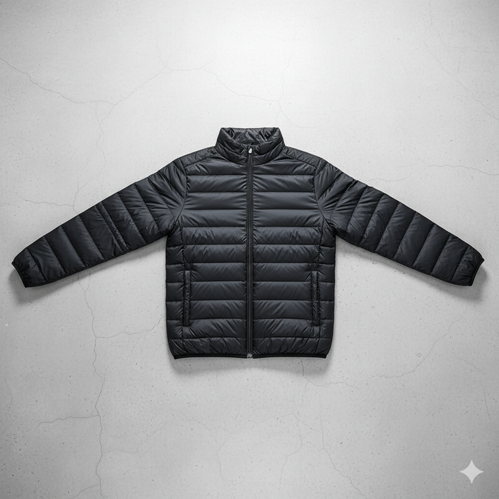 Leichte Herren Steppjacke mit Stehkragen | Übergang | Atmungsaktiv