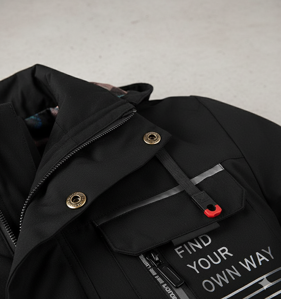 Herren Winterparka mit Kapuze | Winddicht & Warm