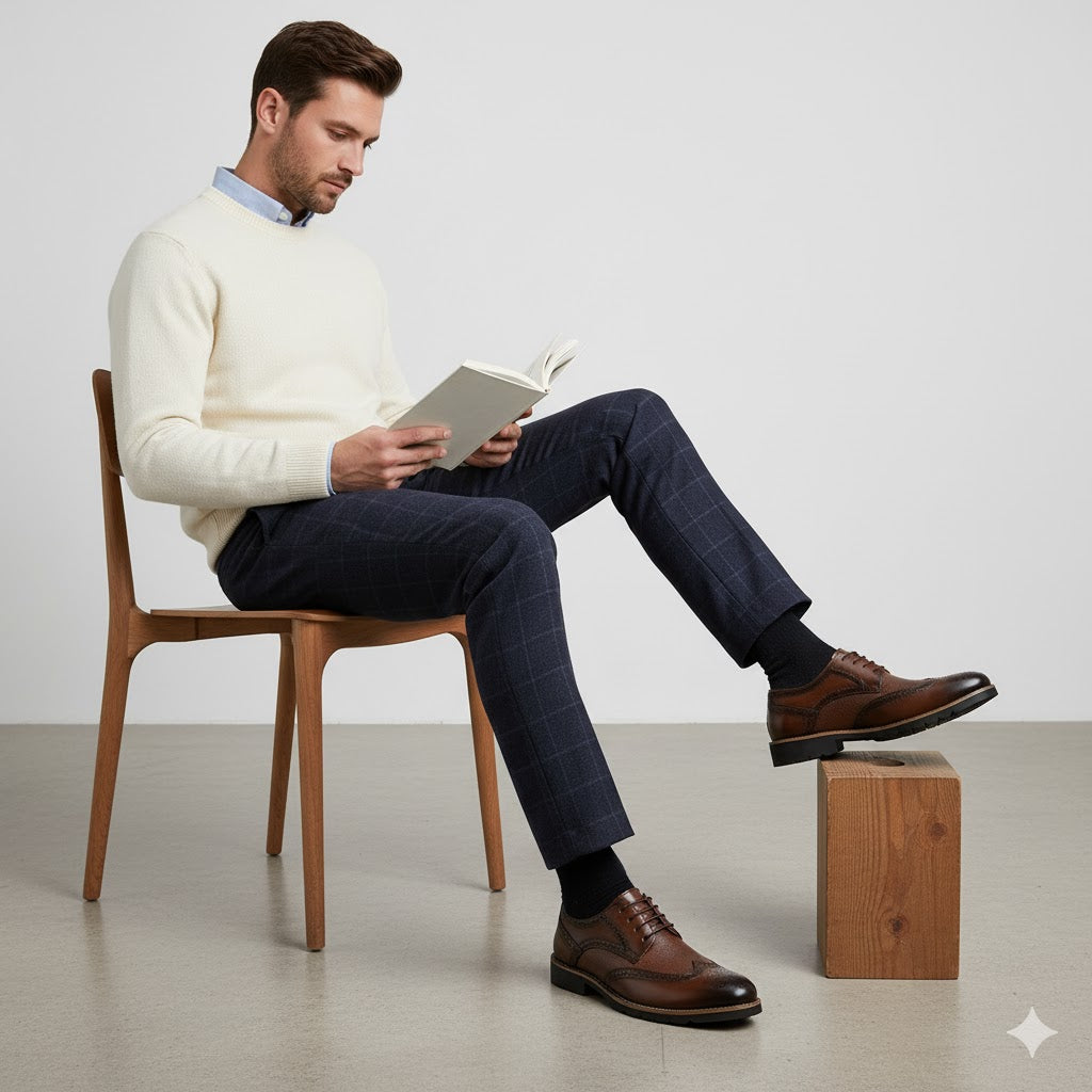 Herren Pumps Elegant | Veganes Leder & Bequemer Sitz