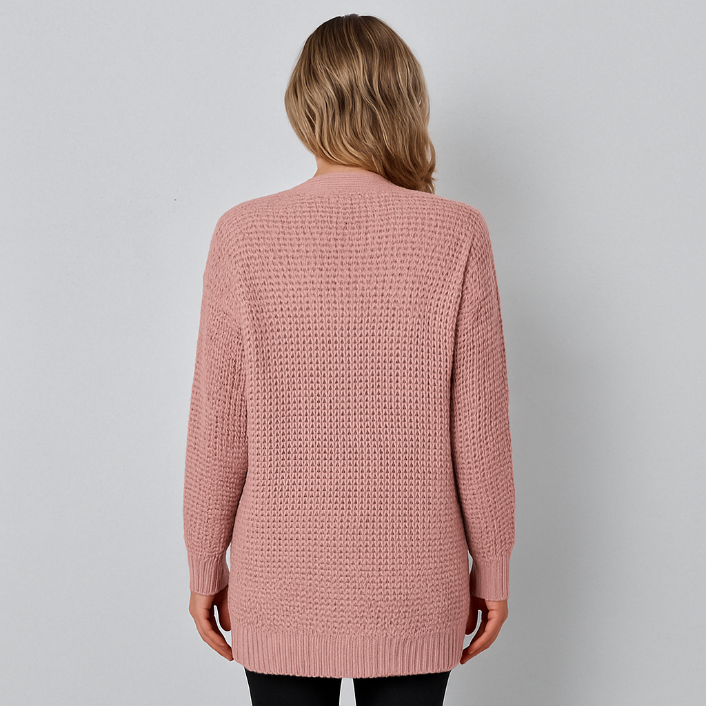 Damen Strickjacke mit Taschen | Locker & Warm | Herbst/Winter