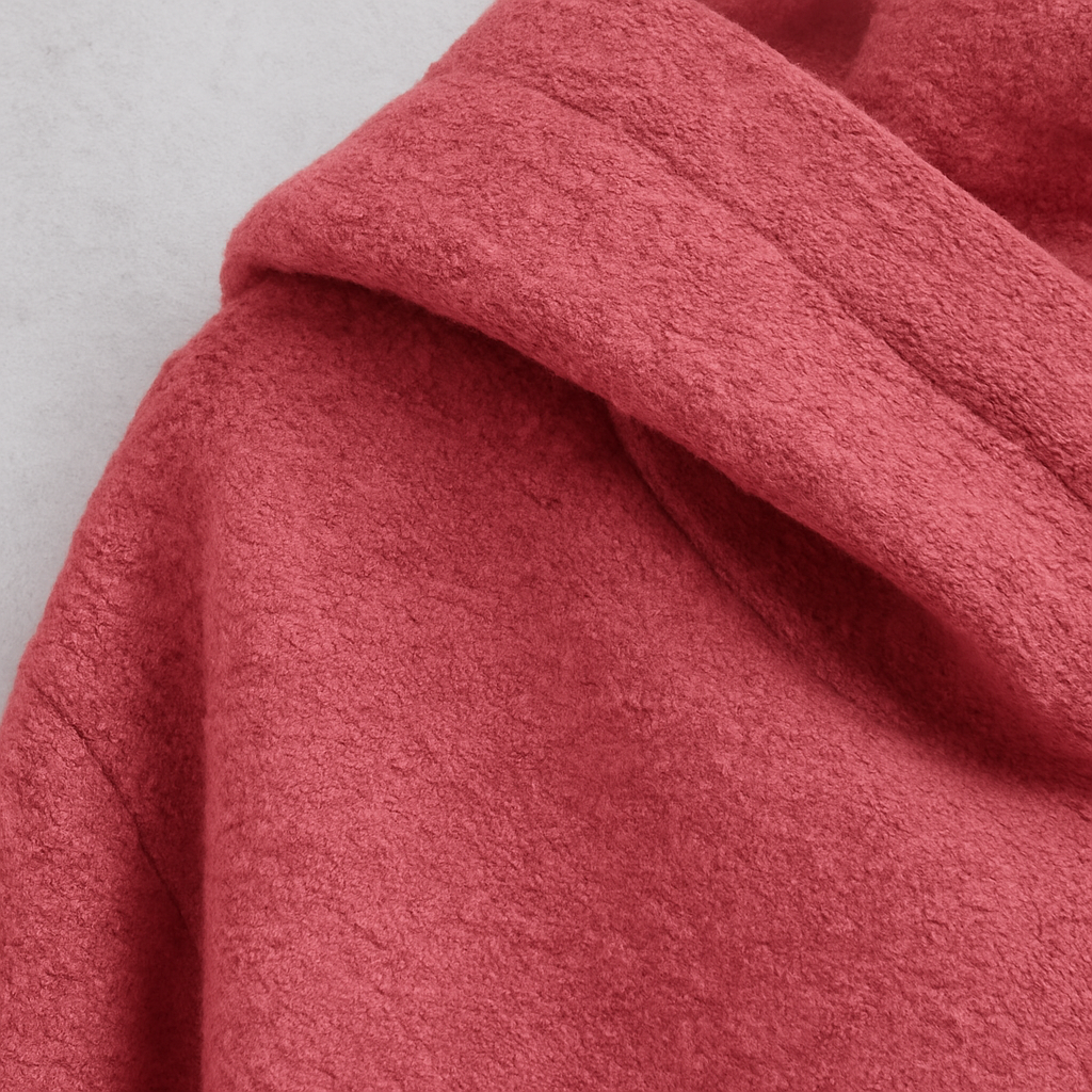Warmer Damen Mantel aus Teddyfleece | Kuschelig & Elegant für Winter