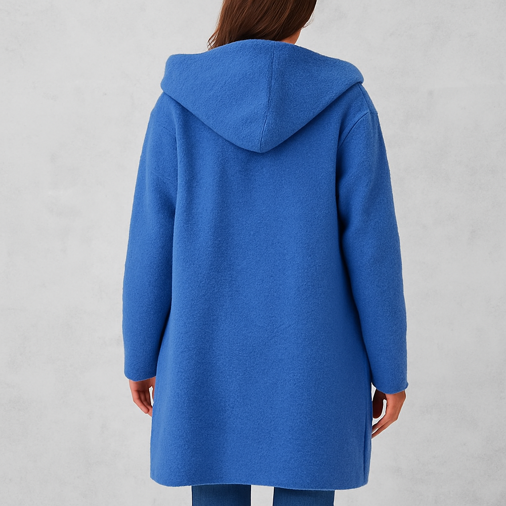 Warmer Damen Mantel aus Teddyfleece | Kuschelig & Elegant für Winter