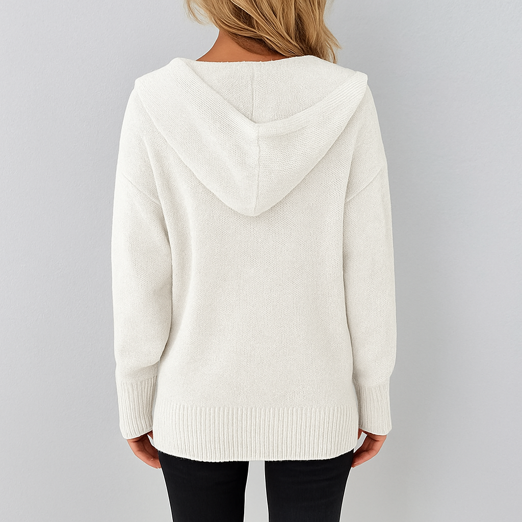 Lässiger Damen Strickjacke mit Knopfleiste | Herbst Winter