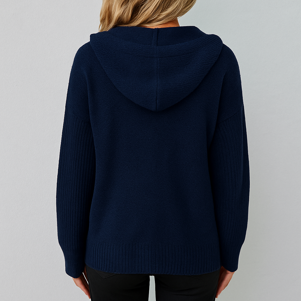 Lässiger Damen Strickjacke mit Knopfleiste | Herbst Winter