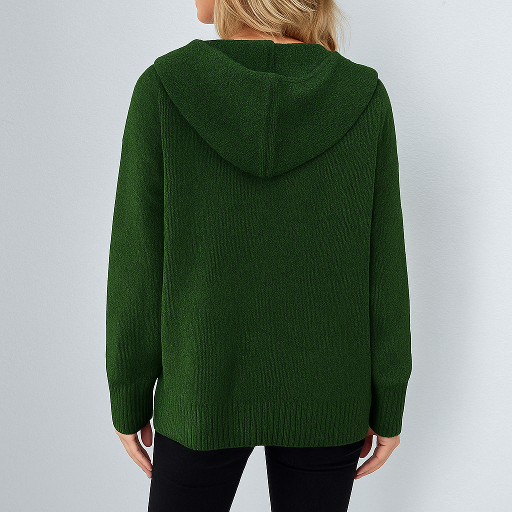 Lässiger Damen Strickjacke mit Knopfleiste | Herbst Winter