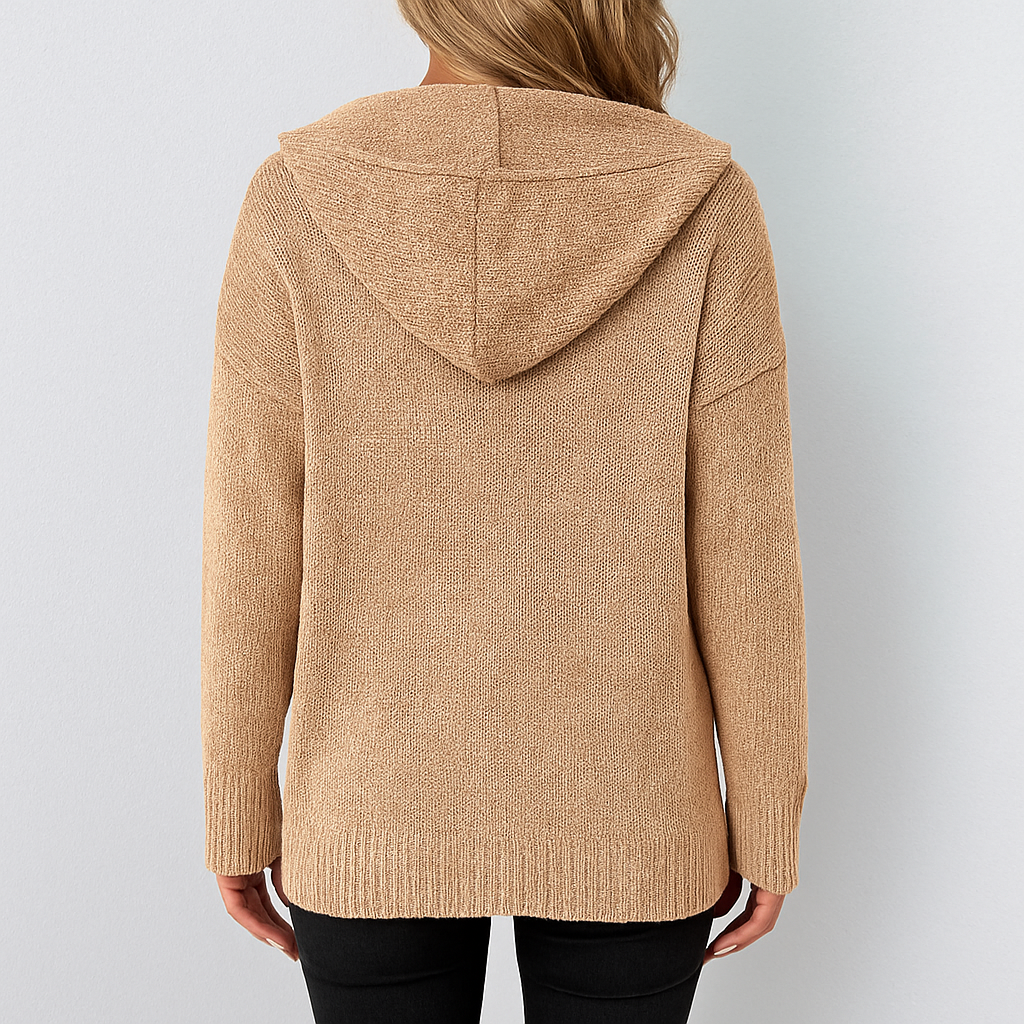 Lässiger Damen Strickjacke mit Knopfleiste | Herbst Winter