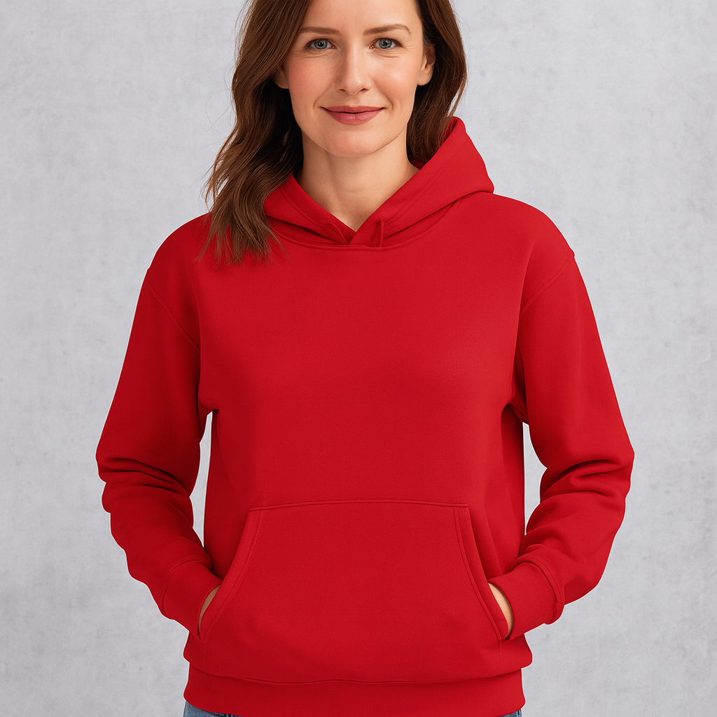 Warmer Damen Hoodie aus Fleece | Freizeit & Winter