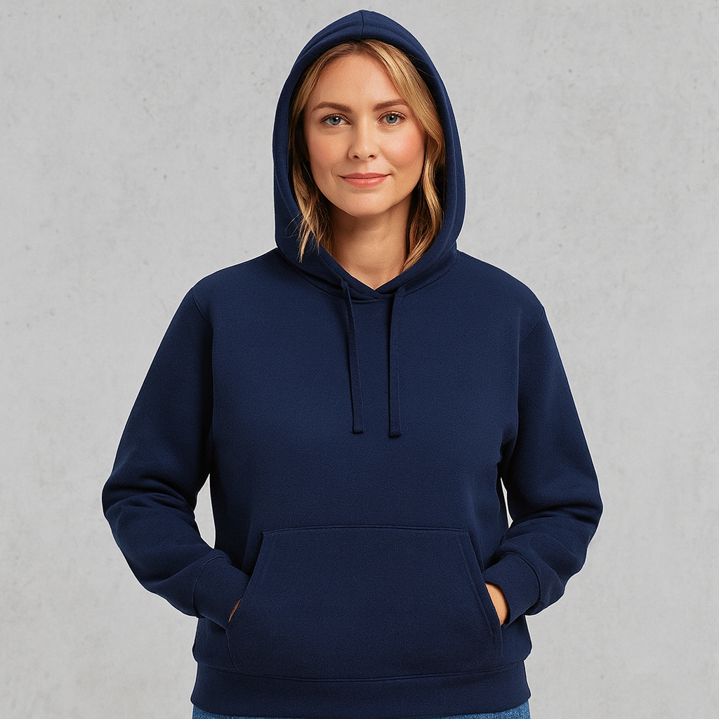 Warmer Damen Hoodie aus Fleece | Freizeit & Winter