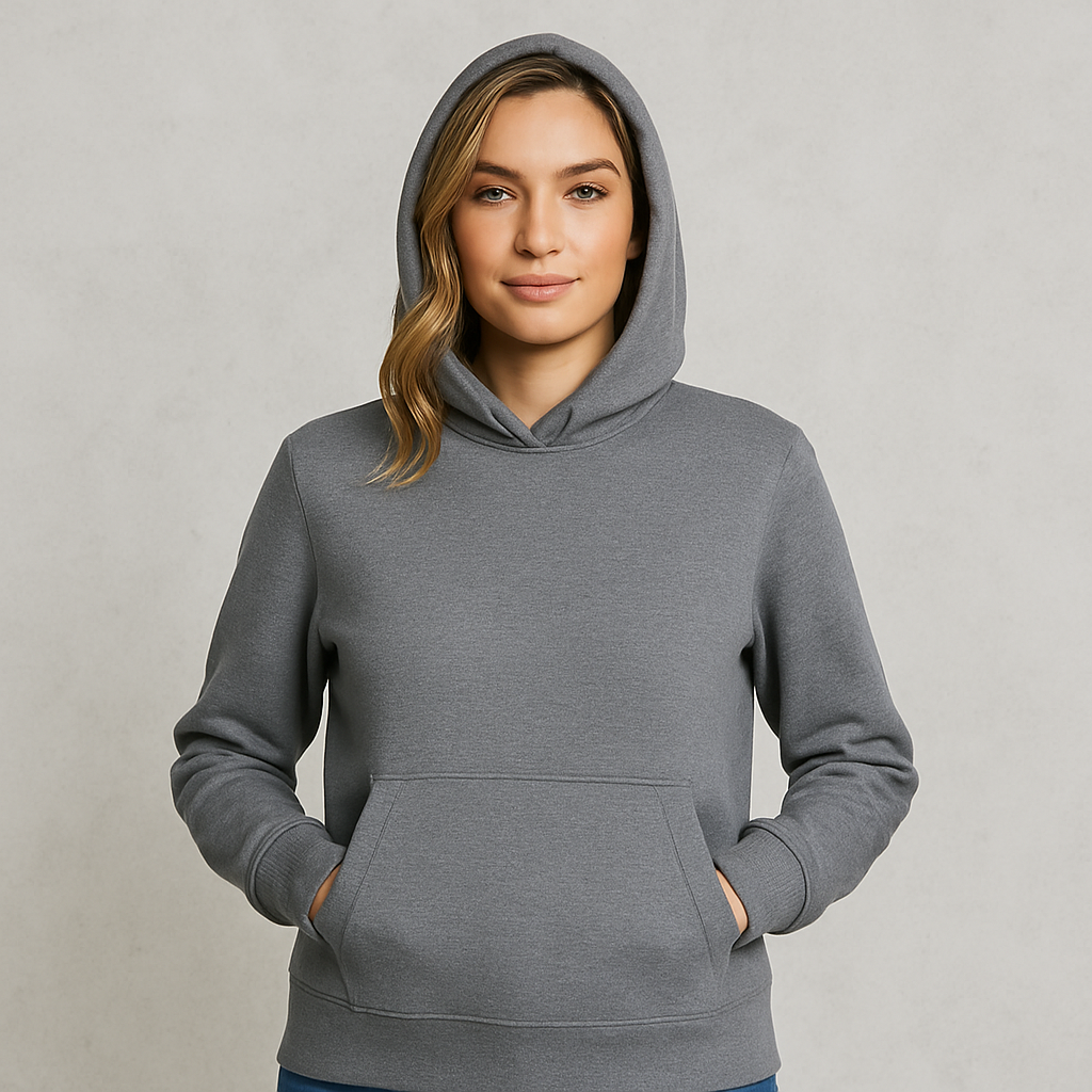Warmer Damen Hoodie aus Fleece | Freizeit & Winter