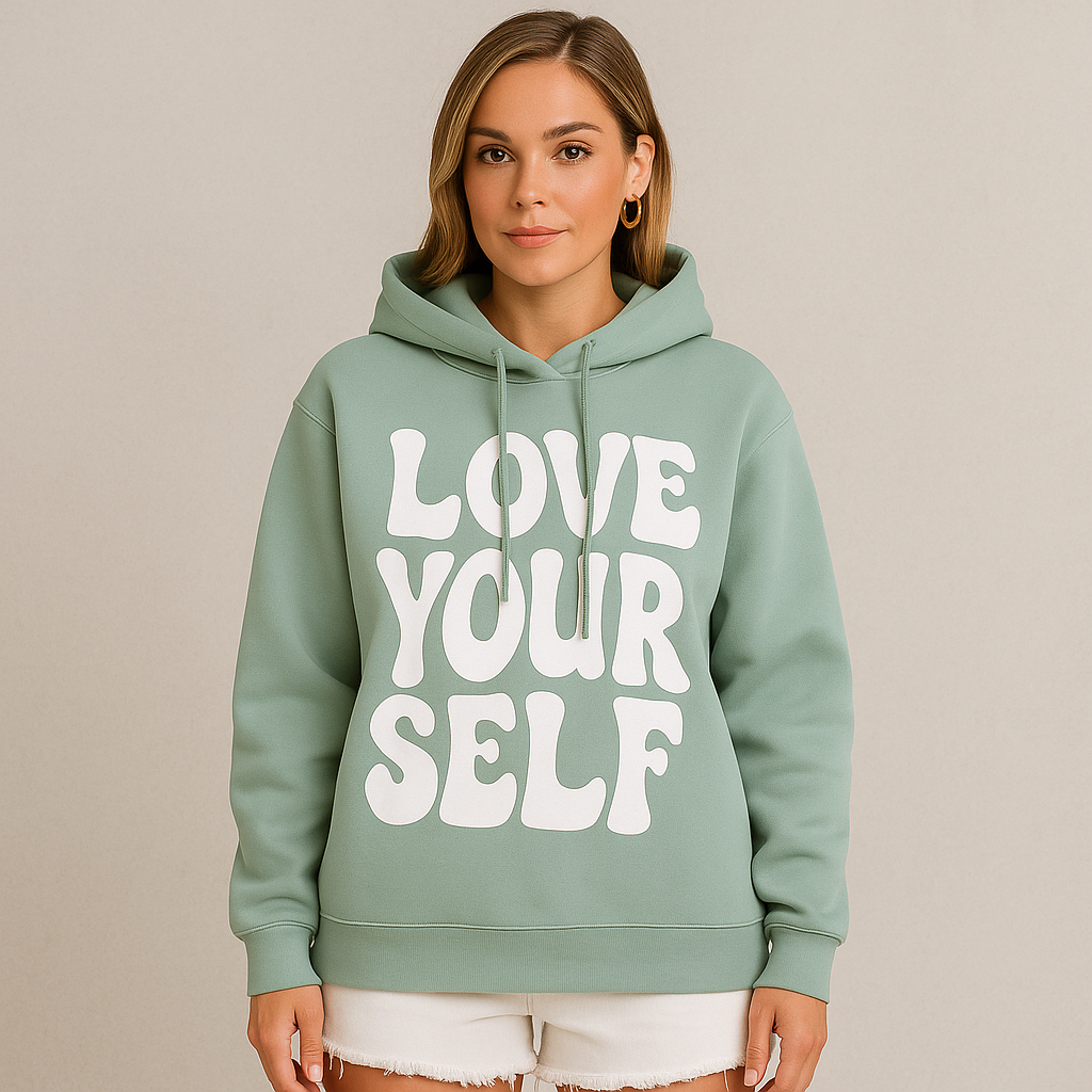 Damen Hoodie mit Statement Print | Lässig & Modern