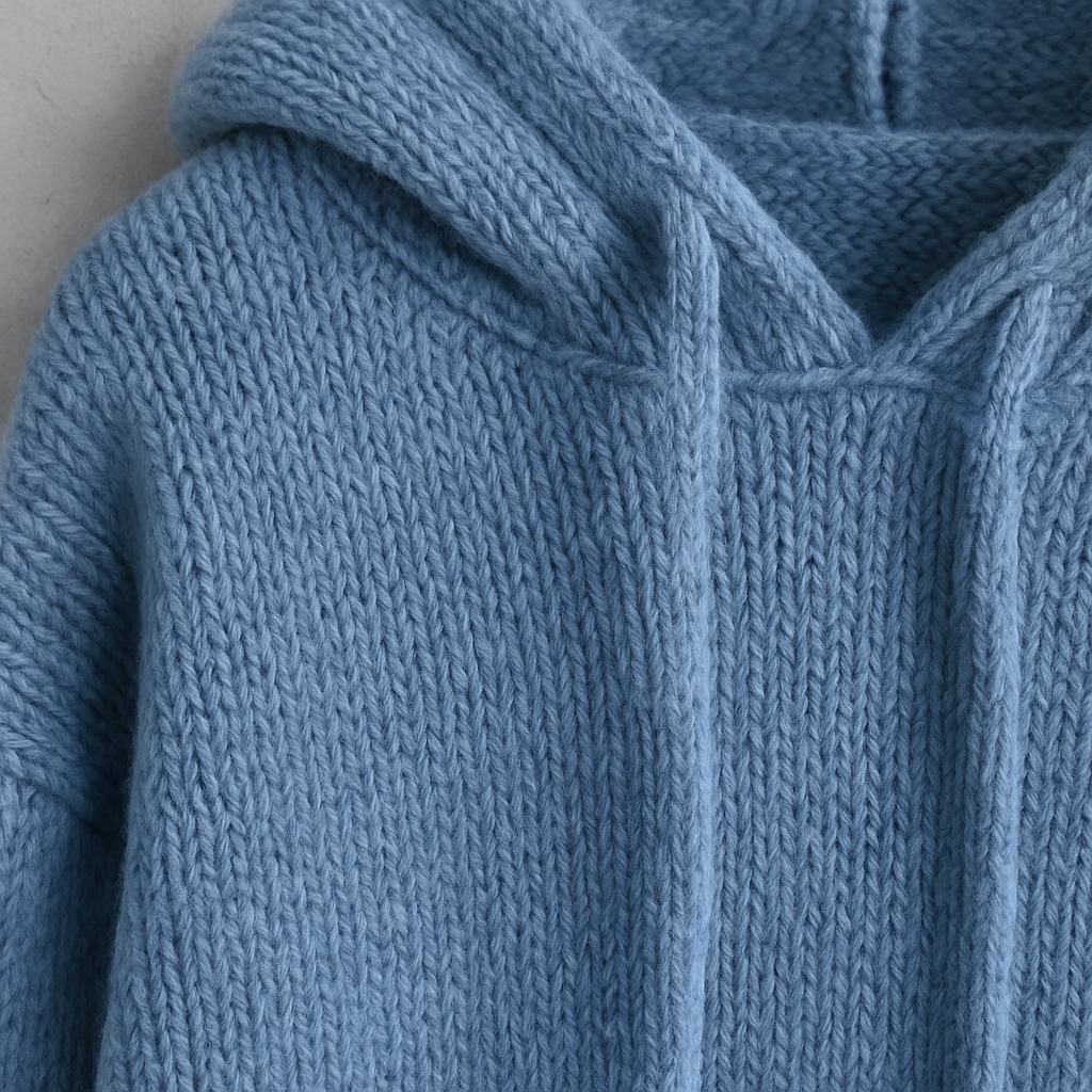 Kuscheliger Damen Strickjacke mit Kapuze | Warm für Herbst/Winter