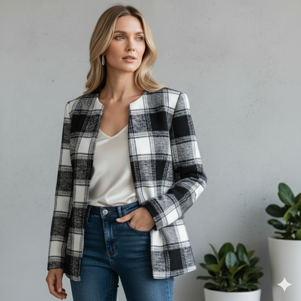 Damen Strickmantel mit offener Front | Modern & Bequem