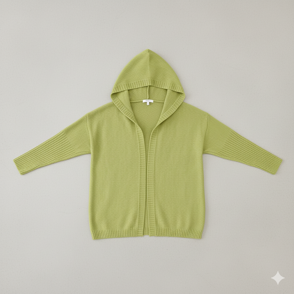 Damen Strickjacke mit Kapuze | Lässig & Übergang