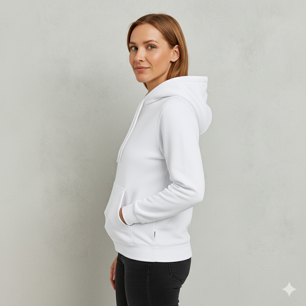 Warmer Damen Hoodie aus Fleece | Freizeit & Winter