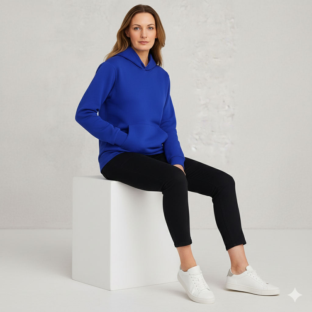 Warmer Damen Hoodie aus Fleece | Freizeit & Winter