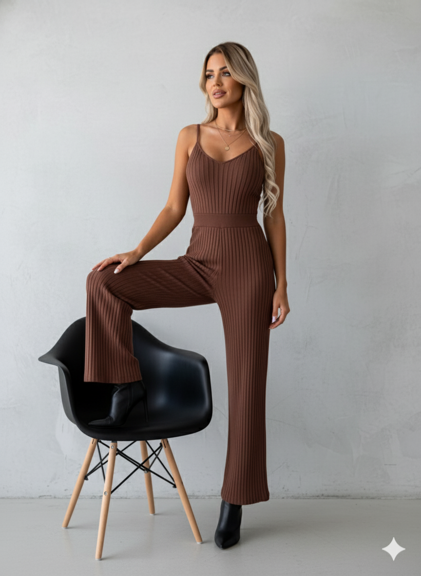 Zweiteiliges Damen Outfit mit Langarm Oberteil & Engem Rock | Elegant