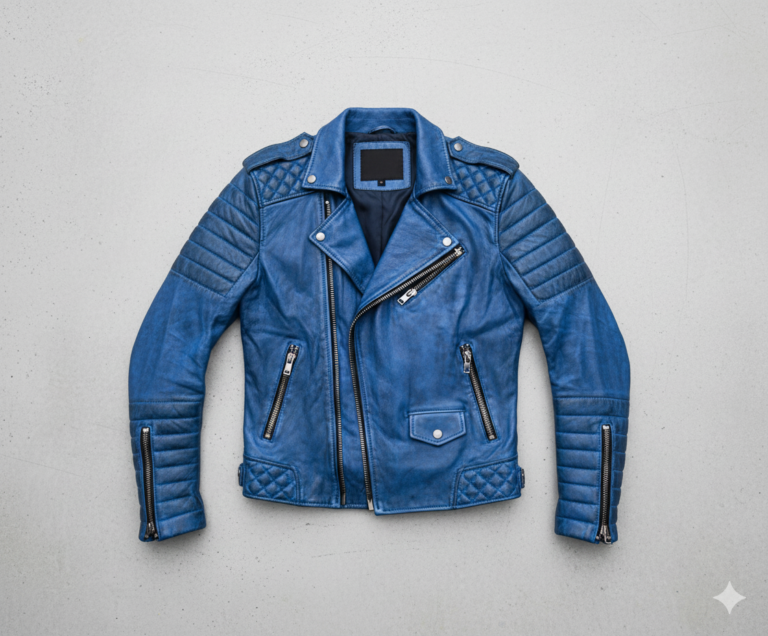 Herren Bikerjacke aus Veganleder | Modern & Casual