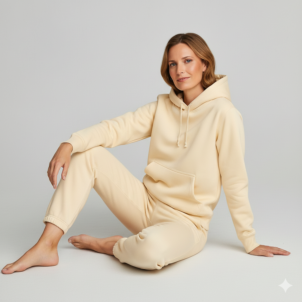Warmer Damen Hoodie aus Fleece | Freizeit & Winter