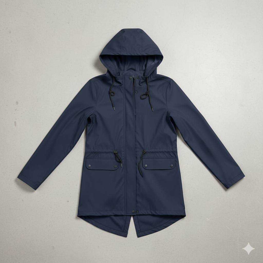 Damen Regenjacke mit Kapuze | Leicht & Wasserdicht | Übergang