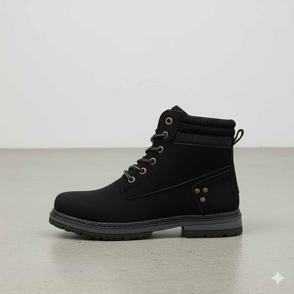 Damen Winterstiefel mit Fellfutter | Warme Schnür-Boots
