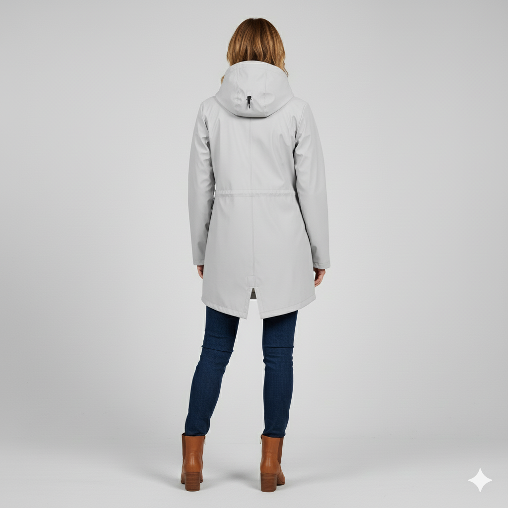 Damen Regenjacke mit Kapuze | Leicht & Wasserdicht | Übergang