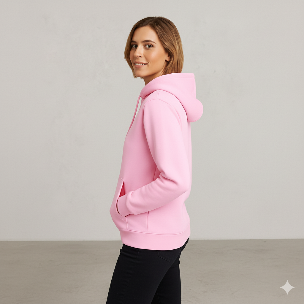 Warmer Damen Hoodie aus Fleece | Freizeit & Winter