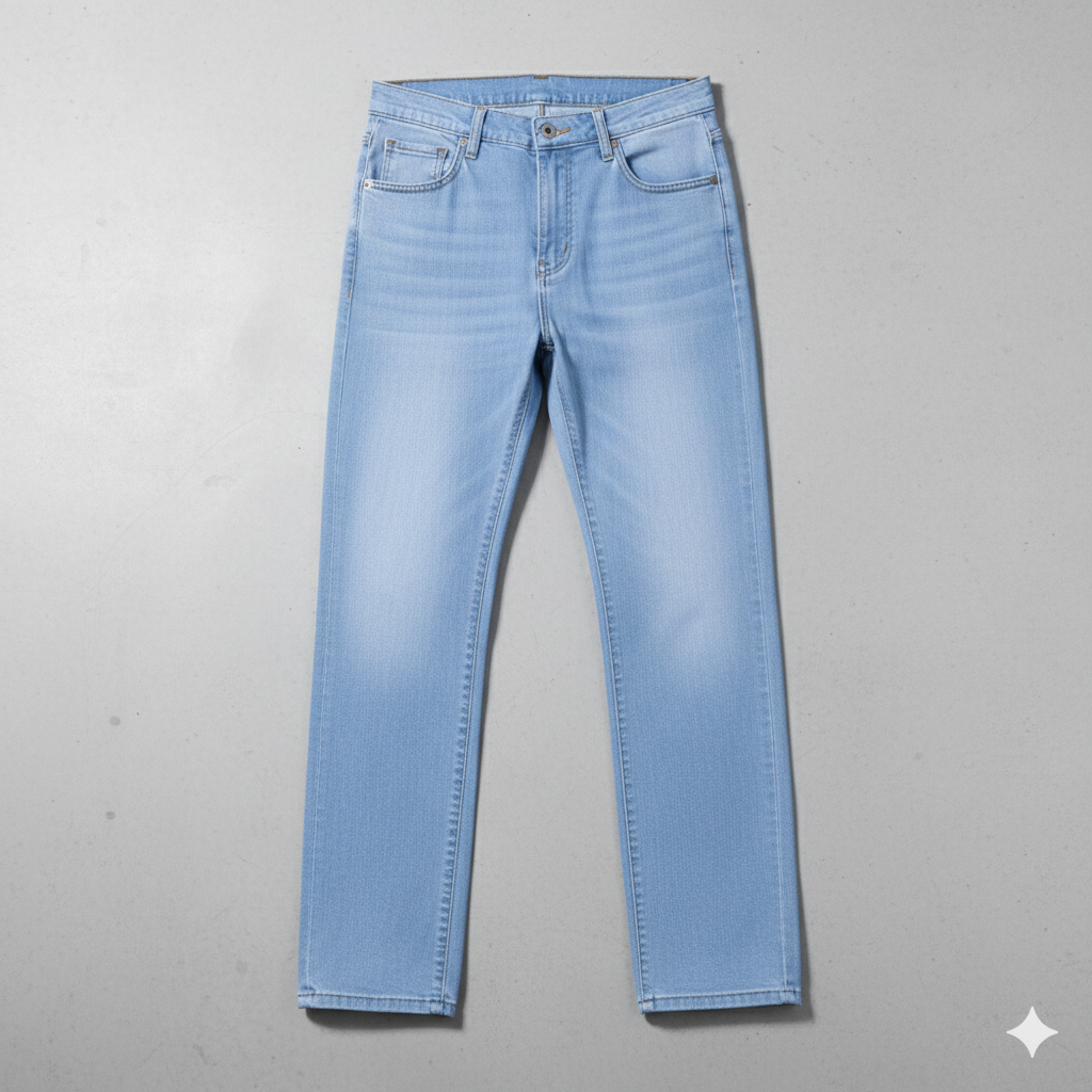 Herren Jeans Straight Fit | Bequem & Pflegeleicht für Alltag
