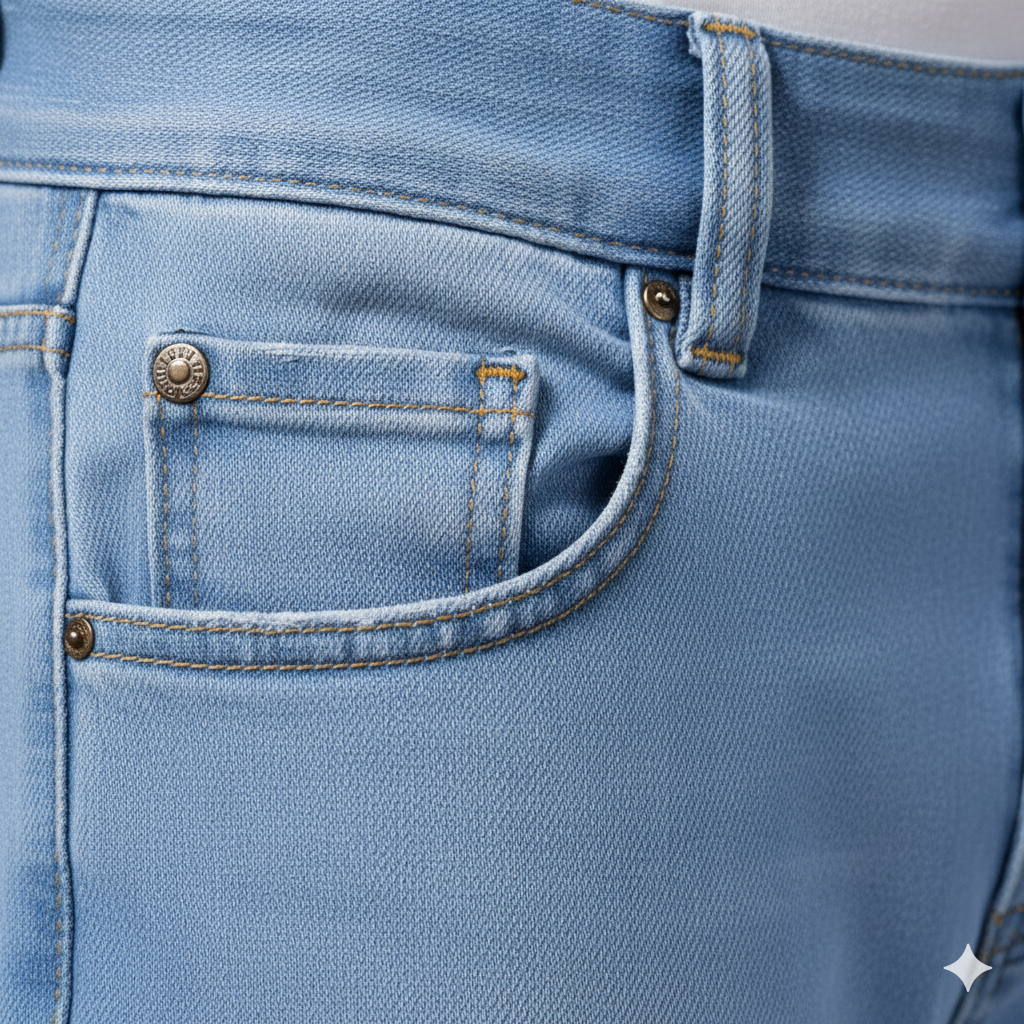 Herren Jeans Straight Fit | Bequem & Pflegeleicht für Alltag