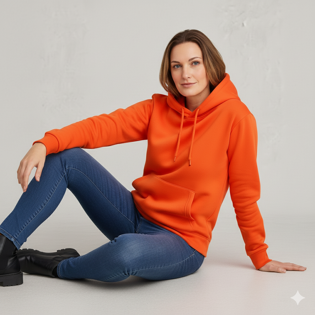 Warmer Damen Hoodie aus Fleece | Freizeit & Winter
