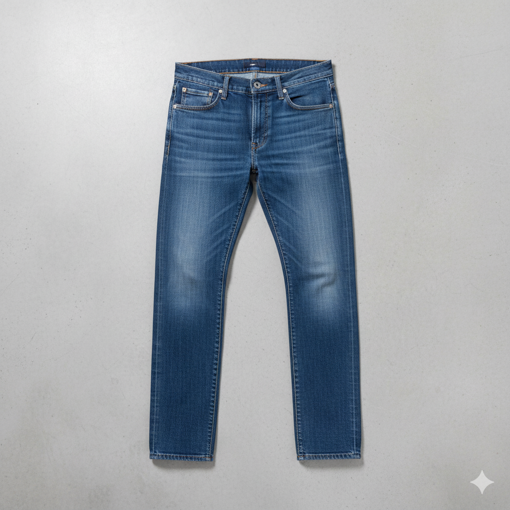 Herren Jeans Straight Fit | Bequem & Pflegeleicht für Alltag