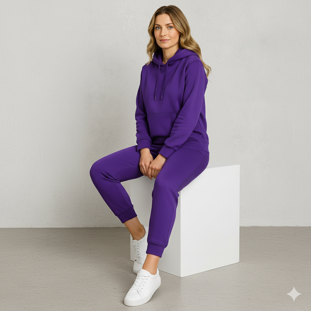 Warmer Damen Hoodie aus Fleece | Freizeit & Winter
