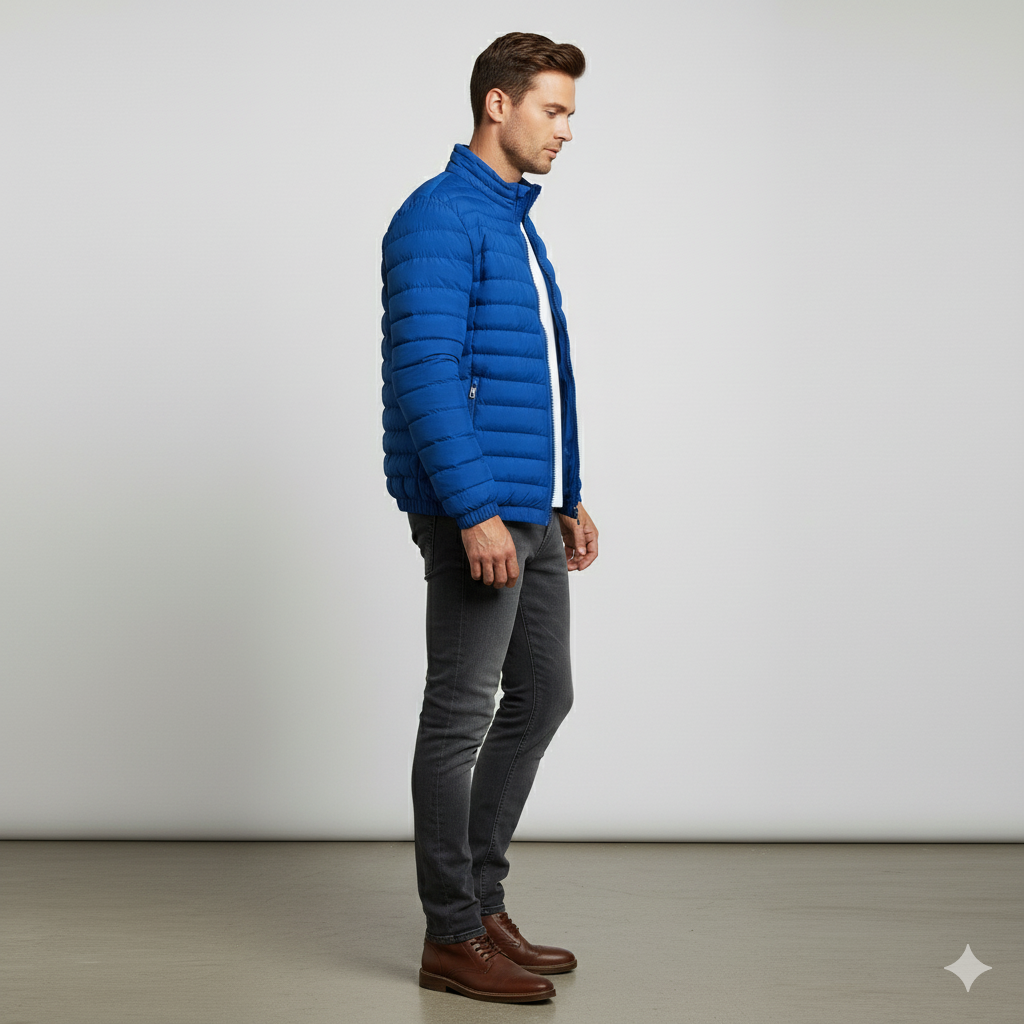 Leichte Herren Steppjacke | Herbst Winter Übergang