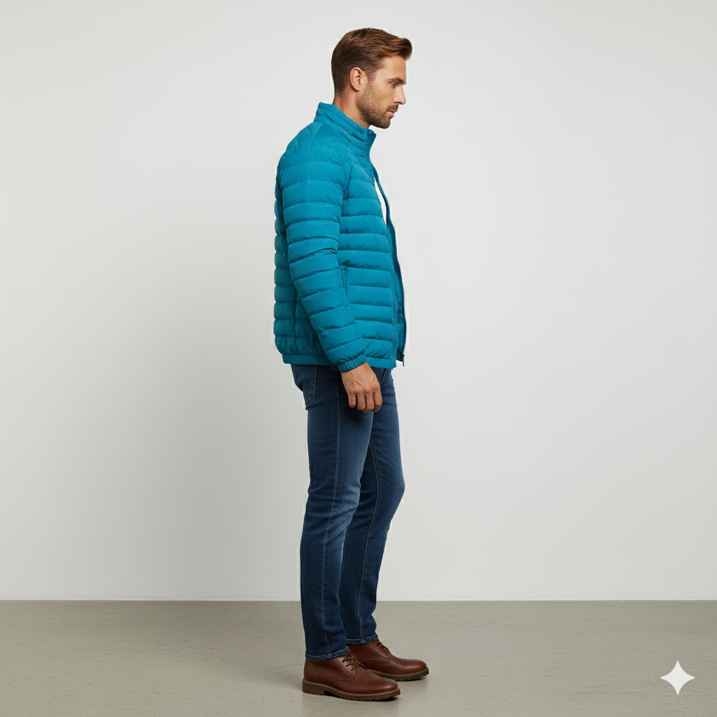 Leichte Herren Steppjacke | Herbst Winter Übergang