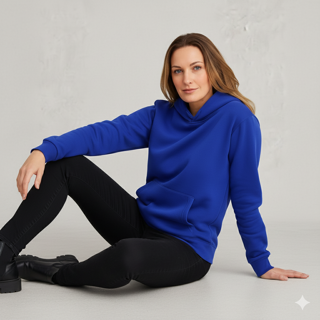 Warmer Damen Hoodie aus Fleece | Freizeit & Winter