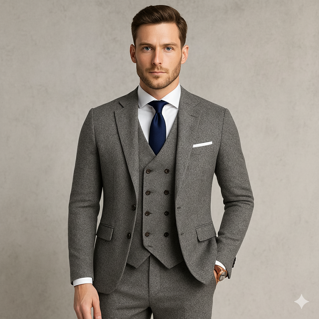Herren Anzug 3-teilig Slim Fit | Business & Hochzeit