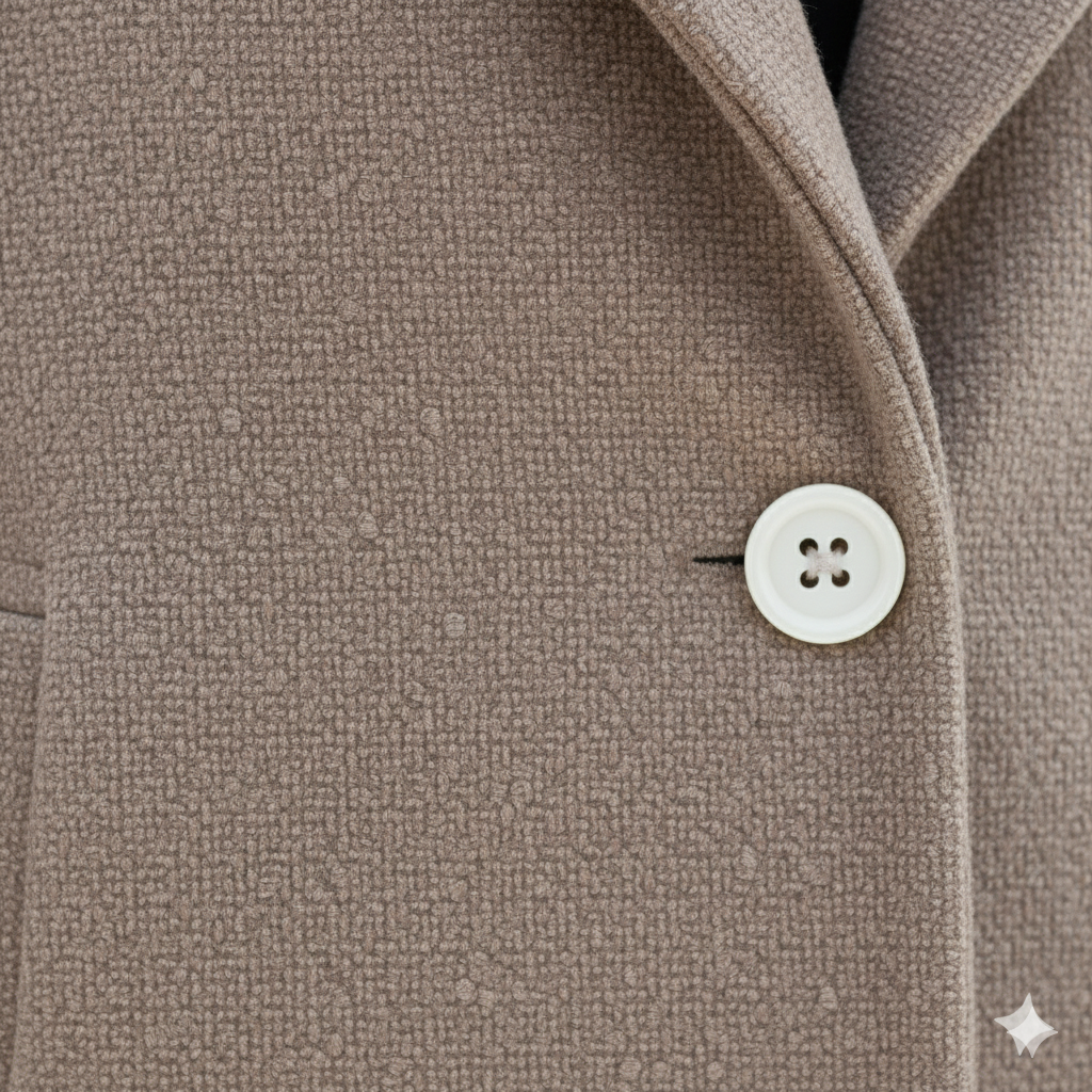 Damen Wollmantel Figurbetont Elegant | Stehkragen | Herbst Winter