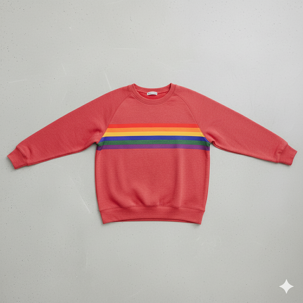 Damen Pullover mit Rundhalsausschnitt | Gestreift & Freizeit