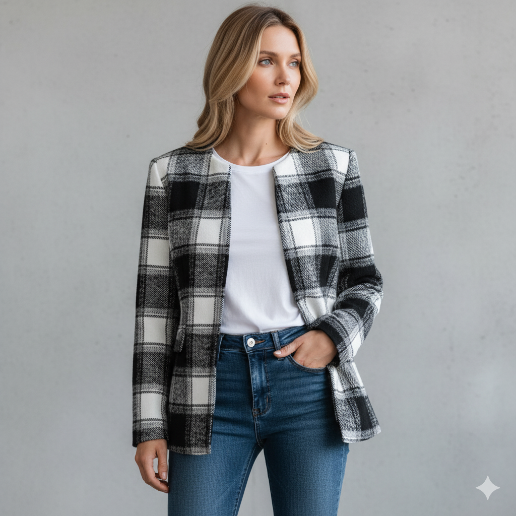 Damen Strickmantel mit offener Front | Modern & Bequem