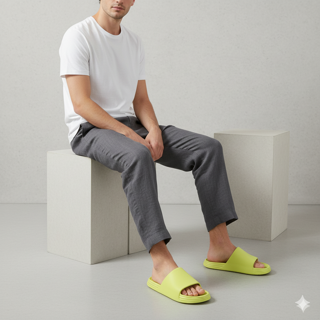 Herren Badeschuhe | Leicht & Bequem für drinnen