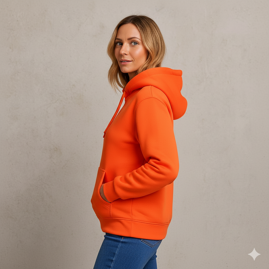 Warmer Damen Hoodie aus Fleece | Freizeit & Winter
